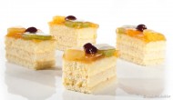 Vruchtencake gebak afbeelding