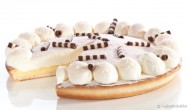 Tiramisu vlaai afbeelding