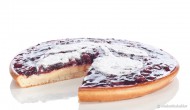 Kersenvlaai zonder slagroom afbeelding